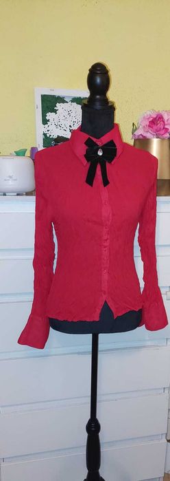 Camasa cambrata rosie office TRANSPORT GRATUIT