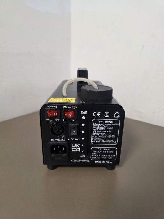 Masina de fum AGPtek, 500W, set cu telecomanda, produs NOU