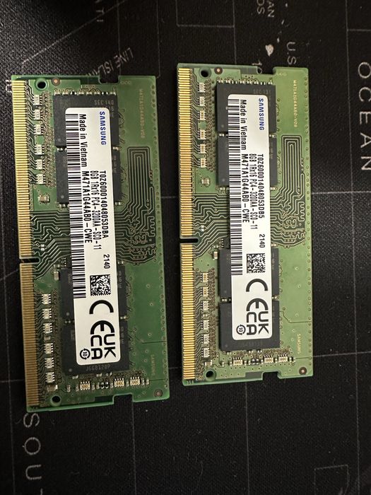 RAM памет за лаптоп 2x8GB DDR4 Samsung