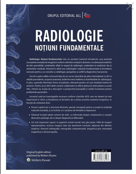 RADIOLOGIE. Noţiuni fundamentale de Thomas A. Farrell, MB, BCh