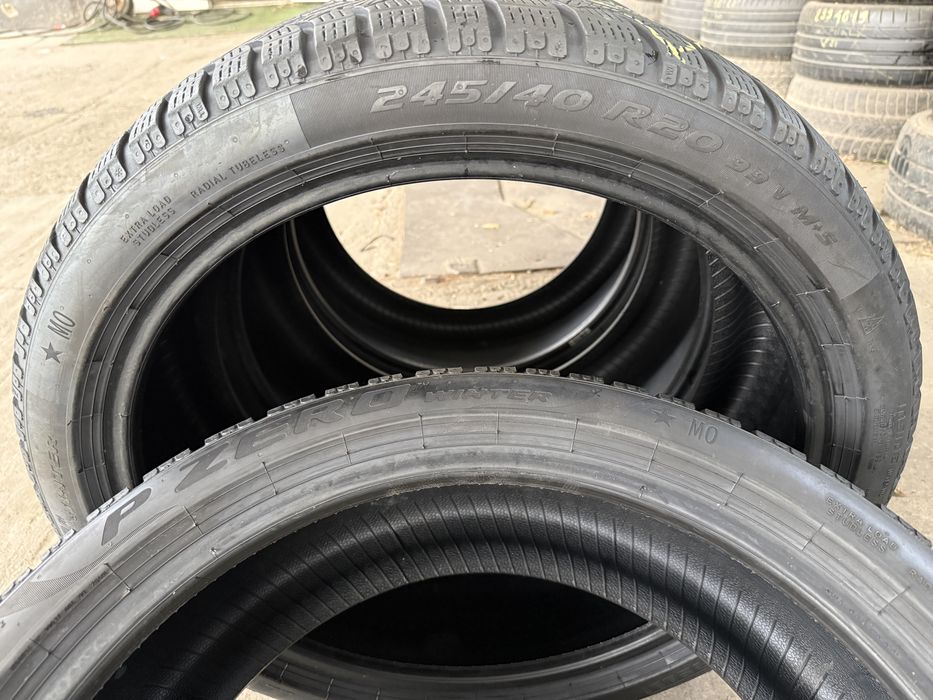 4 Anvelope Iarna 275/35/20 cu 245/40/20 Pirelli 2023/2024