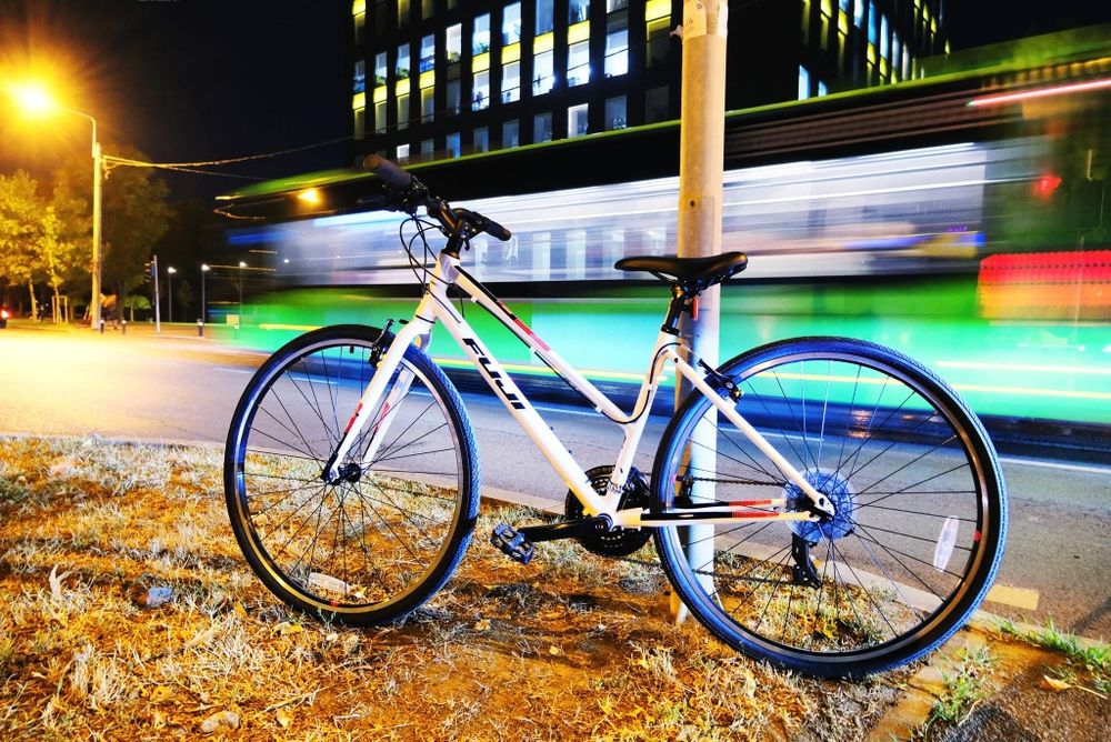 Bicicletă fitness/oraș Fuji, cadru aluminiu