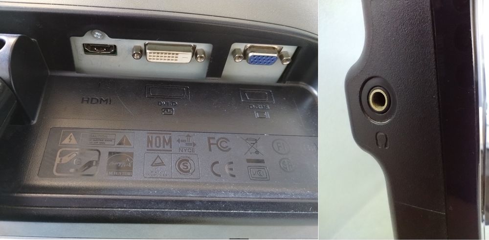 Benq 24' Full HD Monitor HDMI+DVI+VGA+Iesire Audio