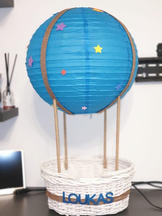 Cos cadou bebe -balon zburator