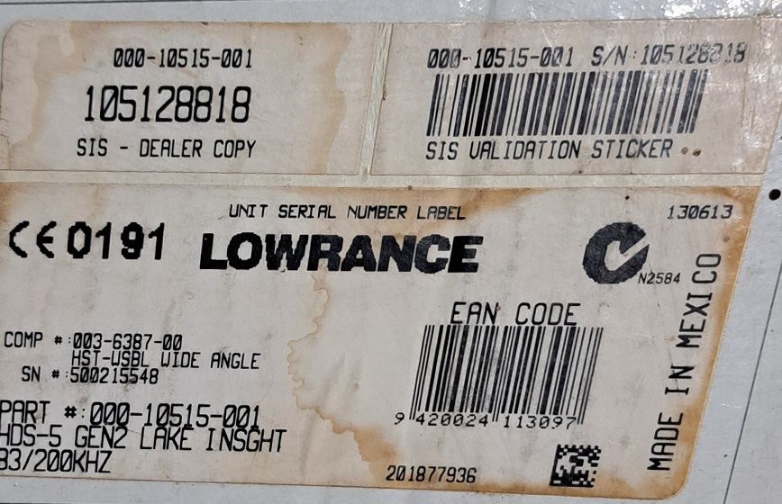 Vând Sonar Lowrance HDS-5 generatia2