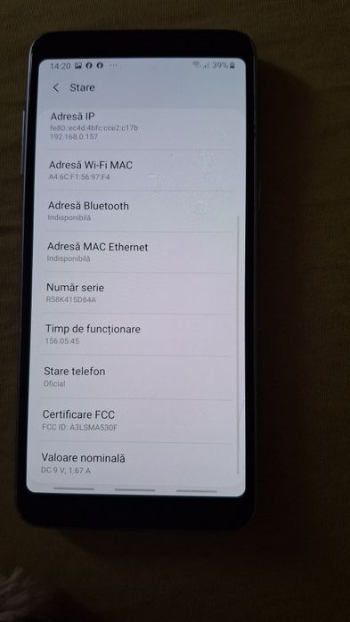 Samsung galaxi A8 2018  duo VAND