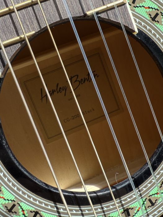 Классическая гитара Harley Benton CG-200 Black