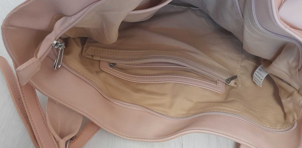 Голяма розова чанта