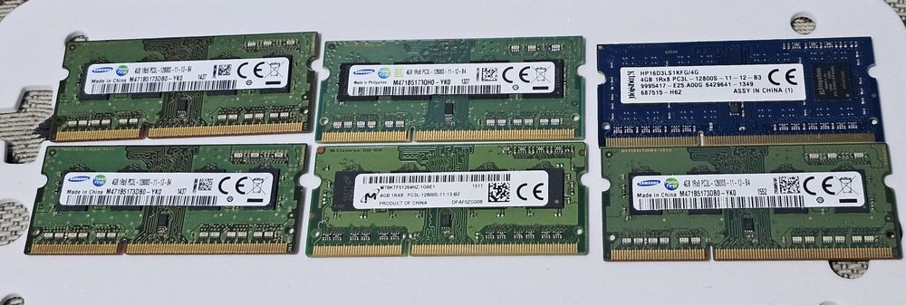 Ram sodimm pentru laptopuri sau usff / all in one  DDR3 PC3L  1280S