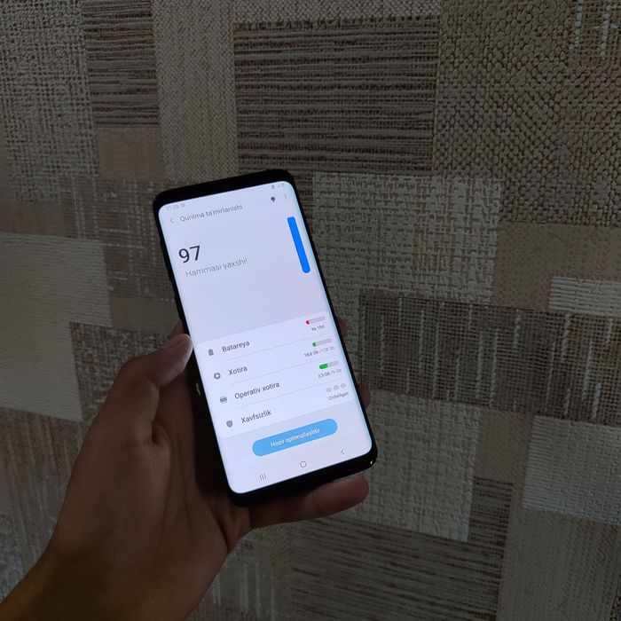 Samsung Galaxy S9+ ideali