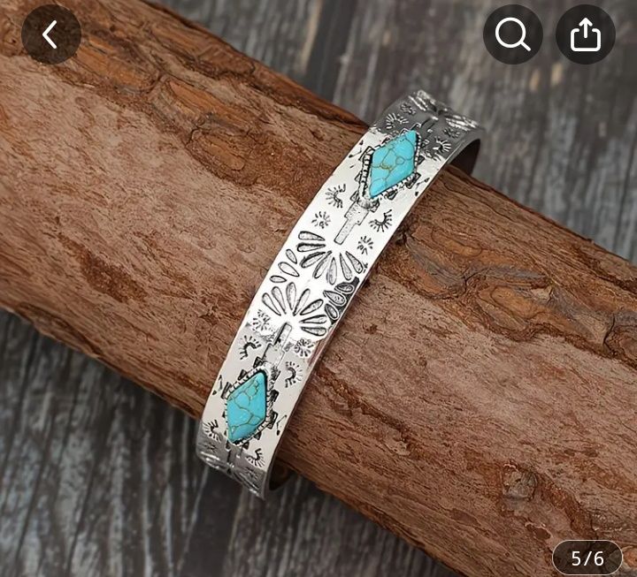 Елегантен Комплект Бижута: Обеци и Колие от Цинкова Сплав с Синьо-Лила