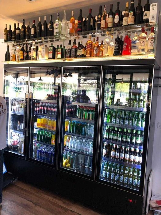 Vitrina verticala refrigerare cu 2 usi / 125 / STOC / NOU