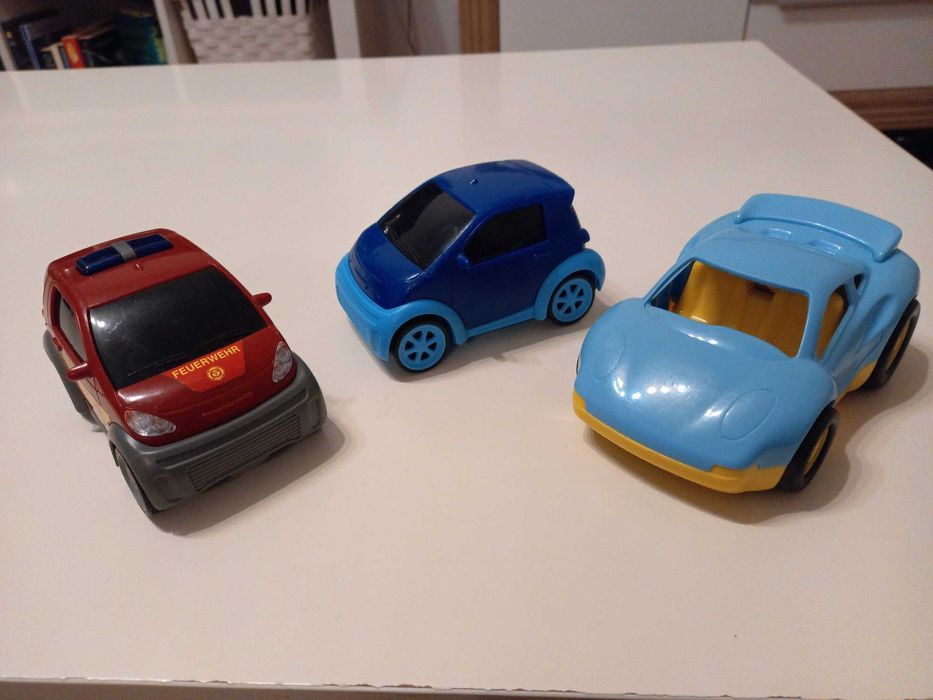 Стари играчки Tonka и Bison, пластмасови интересни колички