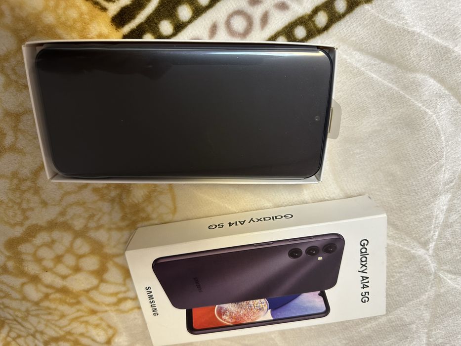 Samsung Galaxy A14 5G 64GB display 6.6"  Dual Sim Black Negru NOU