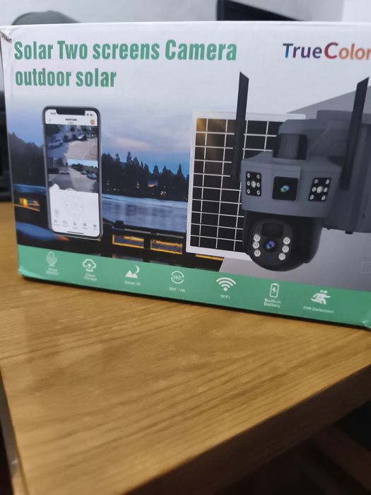 Камера видеонаблюдения 4G. Солнечная панель.