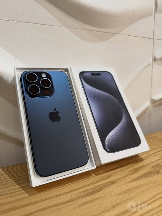 iPhone 15 Pro 256gb Blue Titanium