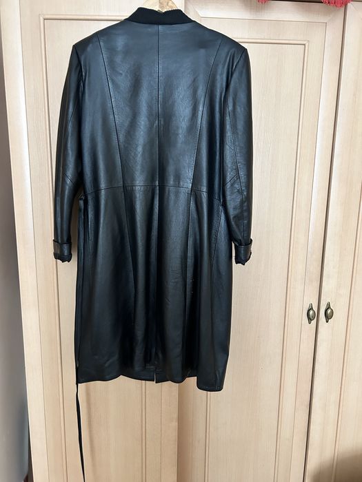 Плащ натур кожа мягкая