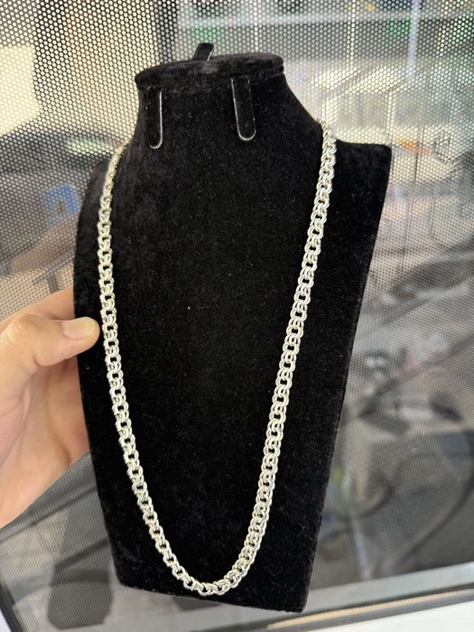 Кумуш Цепочка 925 Проба 44.53 Грамм 60 См