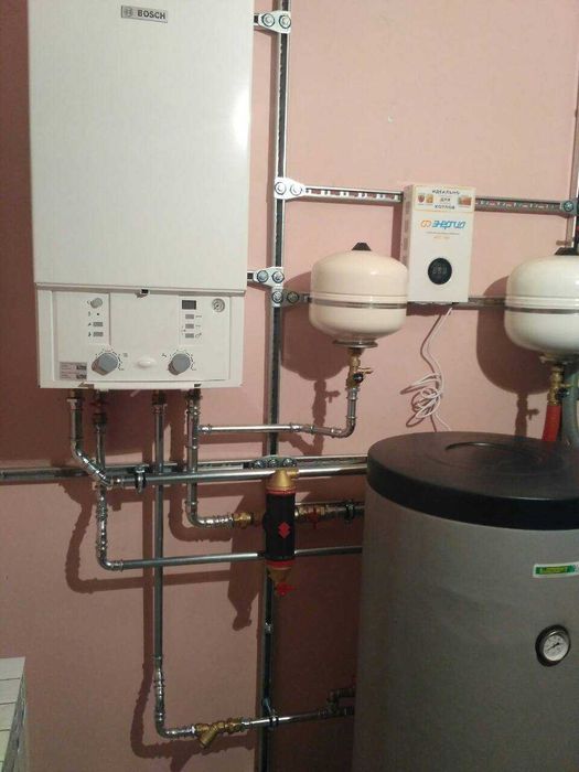 Монтаж водонагревателей (бойлеров)
