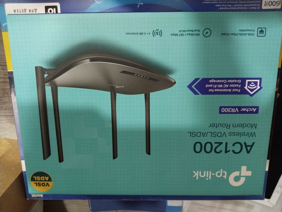 Wi-Fi роутер TP-LINK Archer VR300