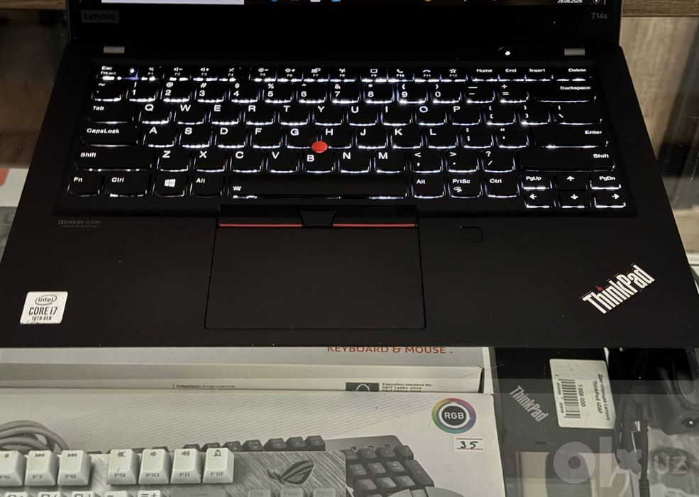 Lenovo ThinkPad T14s Core i7-10510U ram 8 ssd 512