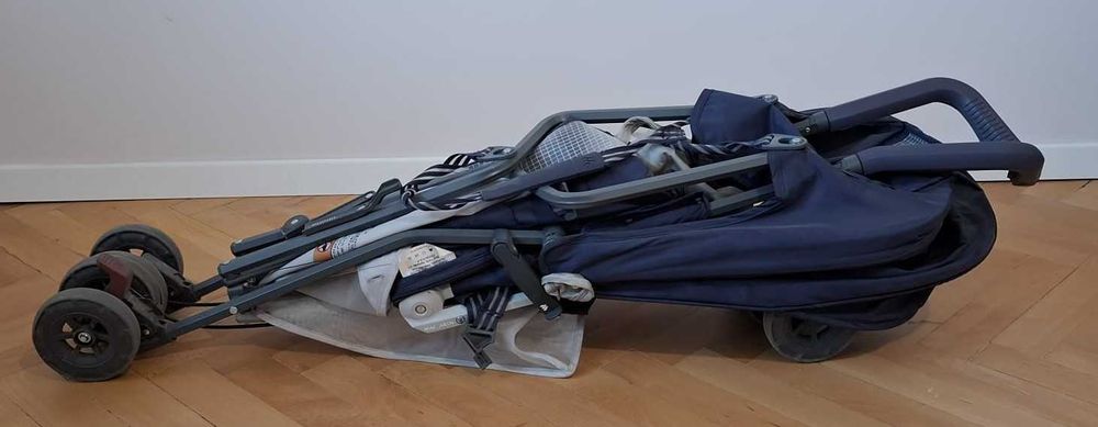 Детска лятна количка Maclaren, сгъваема тип чадър, с дъждобран