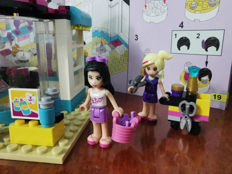 Lego friends парикмахерская