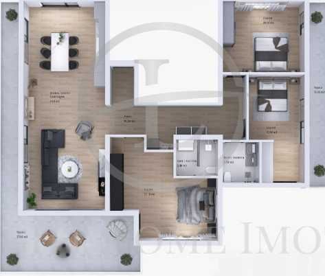 Продава се Четиристаен апартамент в Пловдив, Каменица 2 - 220 кв.м за 1219 €/кв.м - Снимка #5