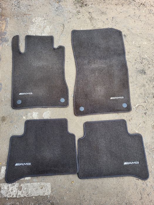 Ворсовые коврики мерседес w211 amg