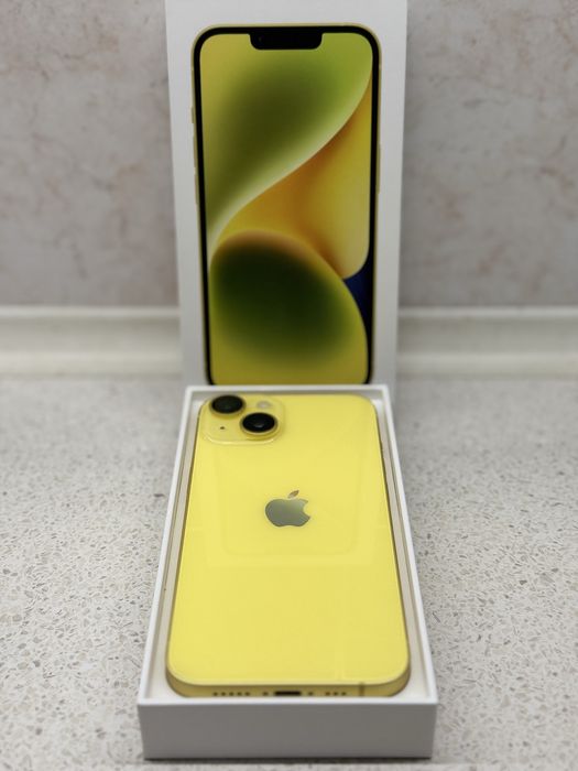 Iphone 14 Жълт - отличен