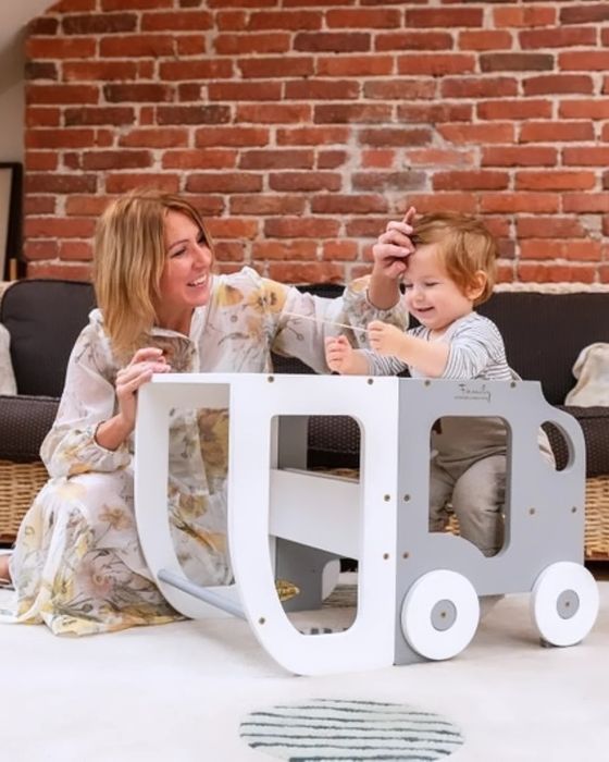 Учебна кула Монтесори 2в1