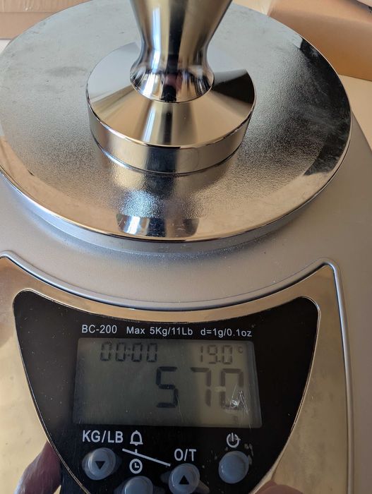 Тампер от неръждаема стомана за кафе 51 мм.за експресо