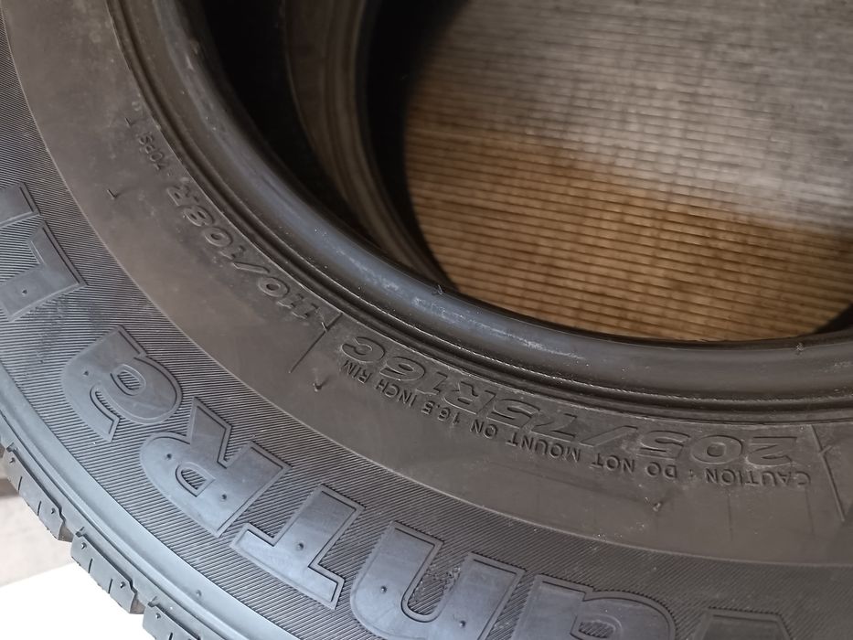 Anvelope vara 205 75 16c hankook 2021 5.5mm