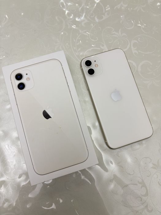 Белый iPhone 11 128gb
