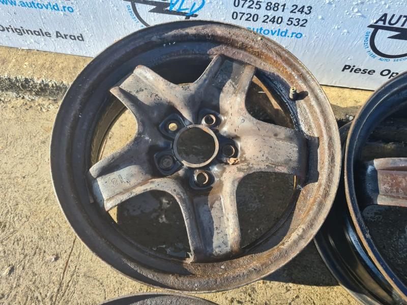 Jante tabla otel structurate R16 5x110 ET39 Opel Astra H facelift