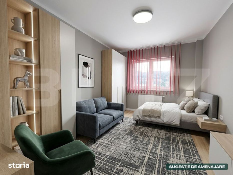 Apartament cu 4 camere, 2 bai si 2 locuri de parcare, Astra