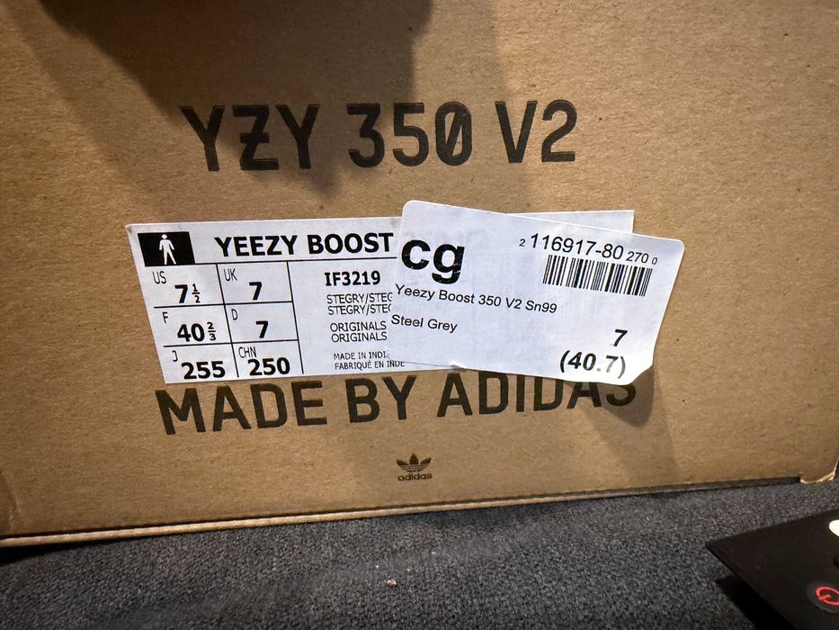 Yeezy Boost 350 V2 "Steel Grey"