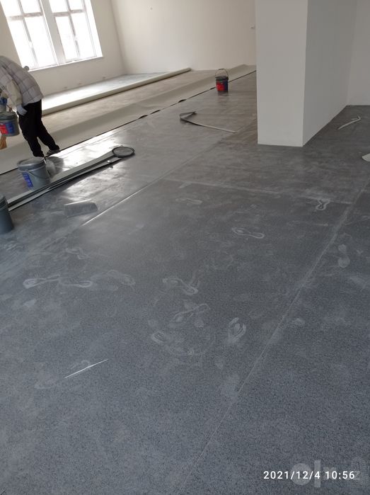 Lenoleum relin ustanoʻpka qilamiz