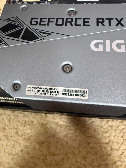 Placa video nvidia RTX 3060ti 8gb Vram