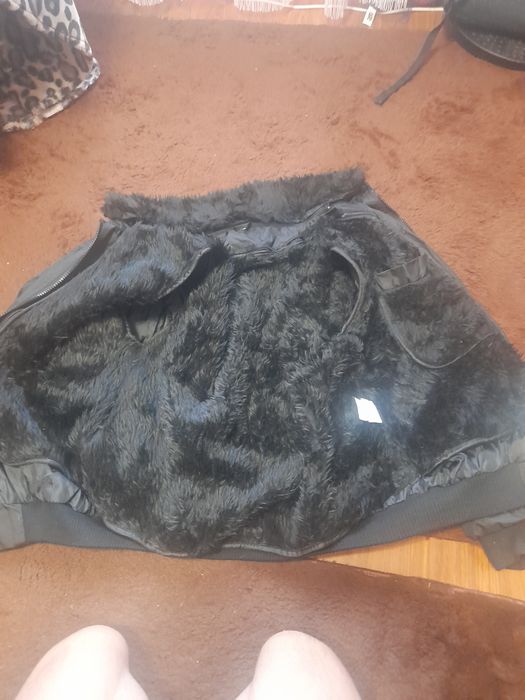 Jacheta de iarna tip pilot.