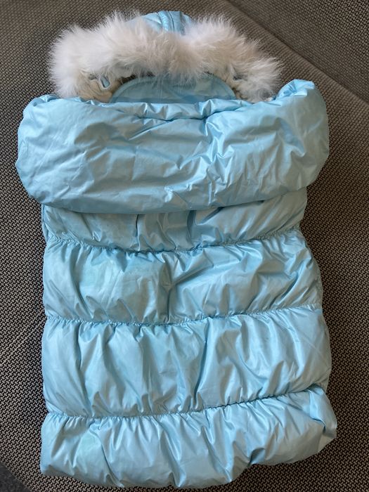 Пуховик-конверт на выписку