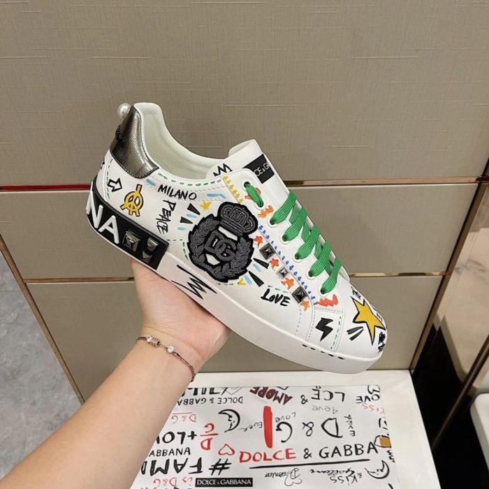 D&G Sneaker / Grey / White