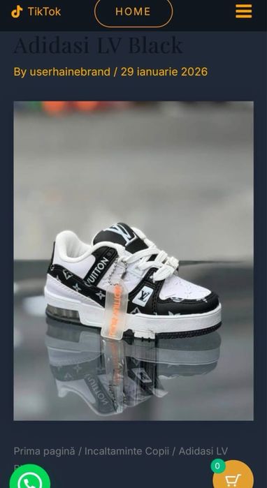 Adidaai copii louis vuitton