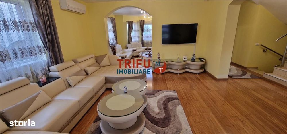 Casa individuala de inchiriat D+P+E mobilata si utilata