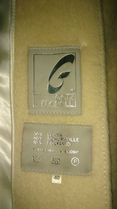 Манто (пальто) шерстяное. Производства ФРГ.