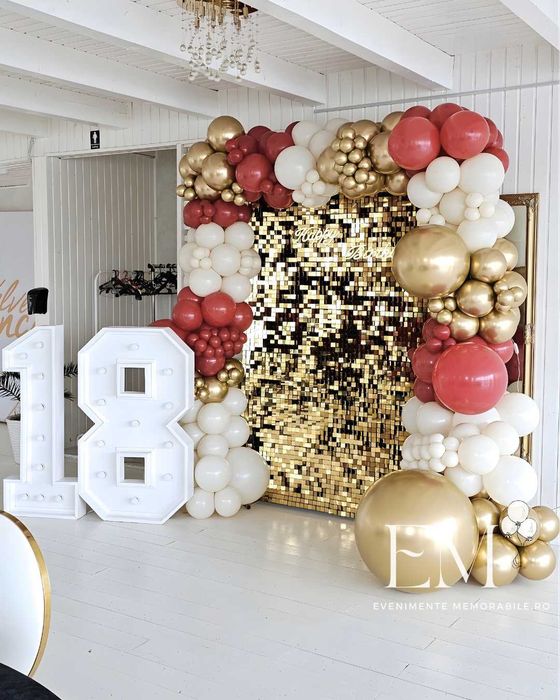 Aranjamente BALOANE 18 ANI / Photocorner / Baloane Arcada Majorat