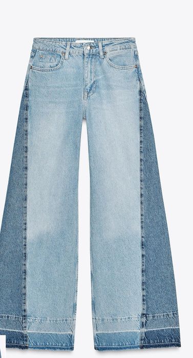 Дамски дънки Zara 36 mid waist