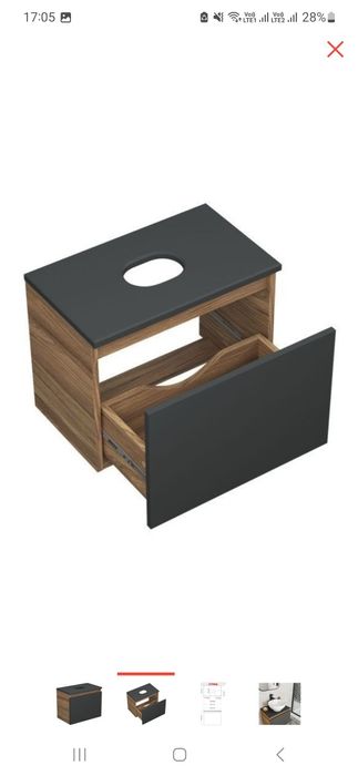 Тумба для ванной новая