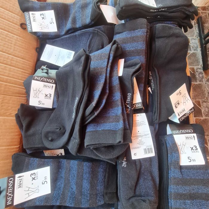 Вълнени и памучни чорапи