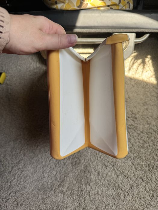 Cadita Stokke alb/galben